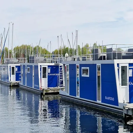 Botel Harbor Located In The Marina Naarden
