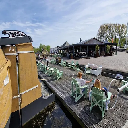 Botel Water Lodge In Naarden With Marina Views